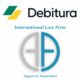 Asgari law and Debitura Logo